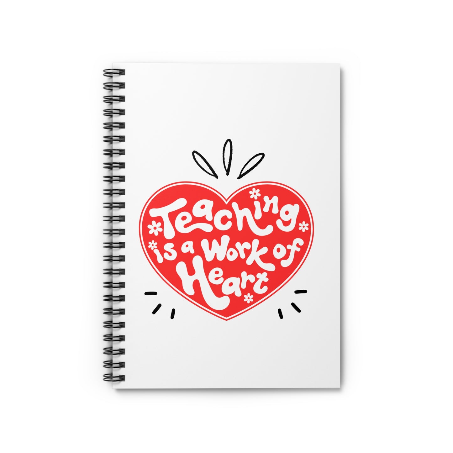 Heartfelt Teacher Spiral Notebook - Perfect Gift for Educators, Classroom Journal, Back to School Supplies, Teacher Appreciation, [...]
